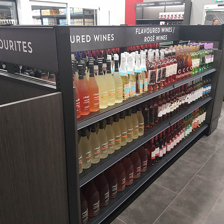 Store shelving 4