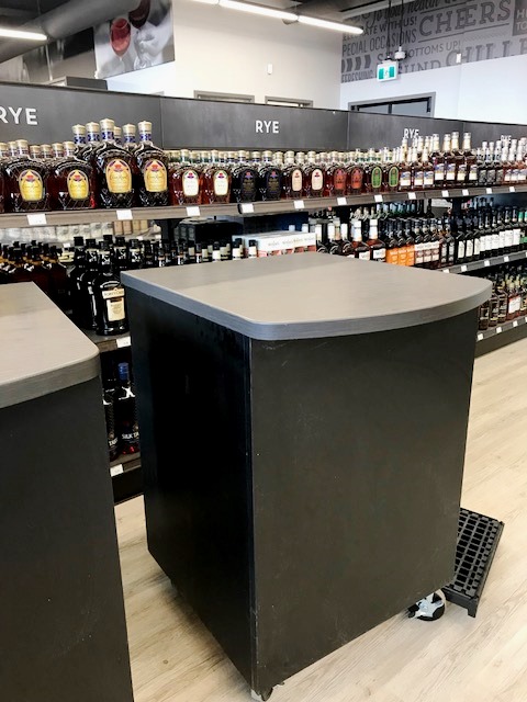 Store shelving 4