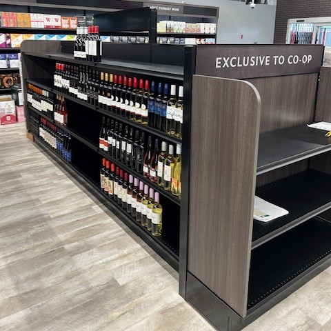 Store shelving 4